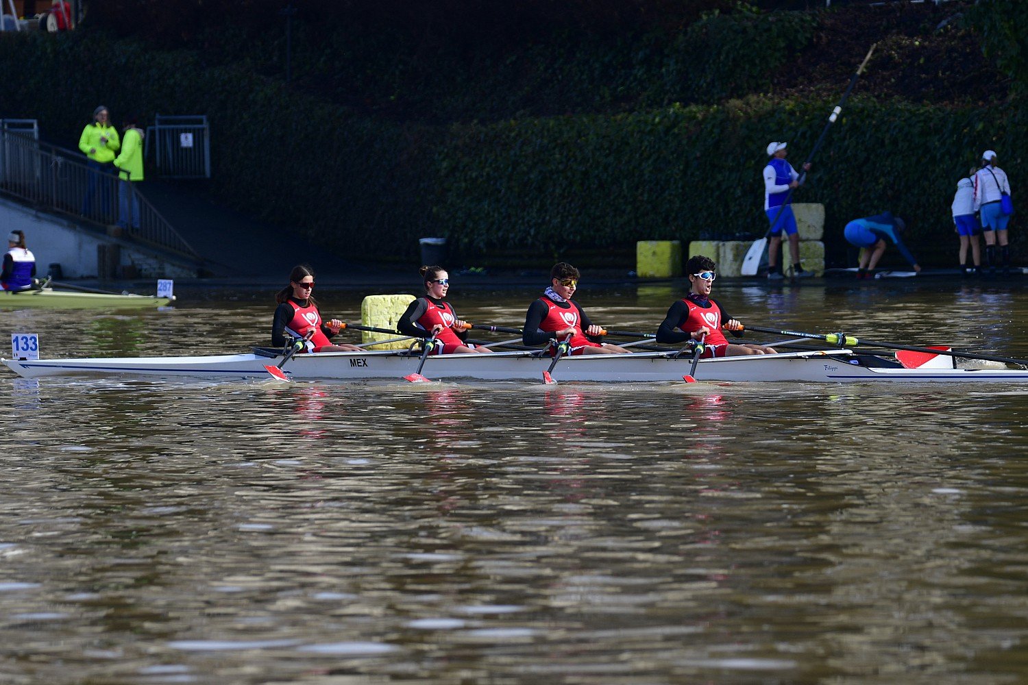 Young rowers from Vittorino da Feltre in competition 2026 Torino.