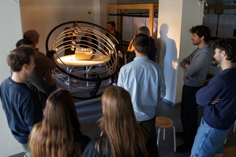 Les images de l’inauguration de l’Héliodon sont dans les galeries LOCI+LAB