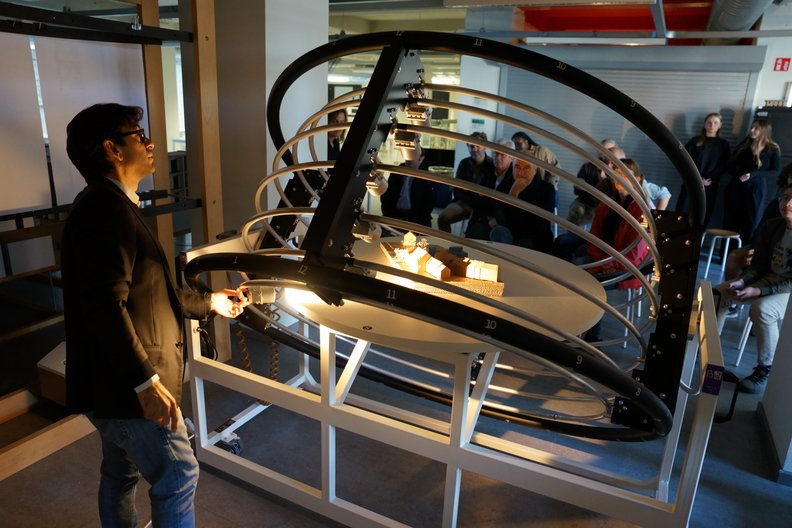 Les images de l’inauguration de l’Héliodon sont dans les galeries LOCI+LAB
