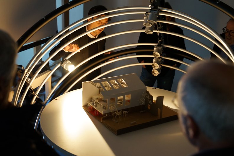 Les images de l’inauguration de l’Héliodon sont dans les galeries LOCI+LAB